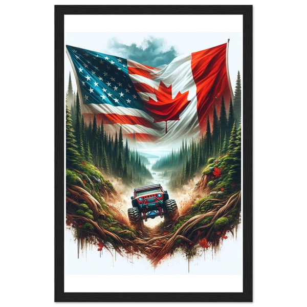 Miolle Premium Matte Paper Wooden Framed Poster