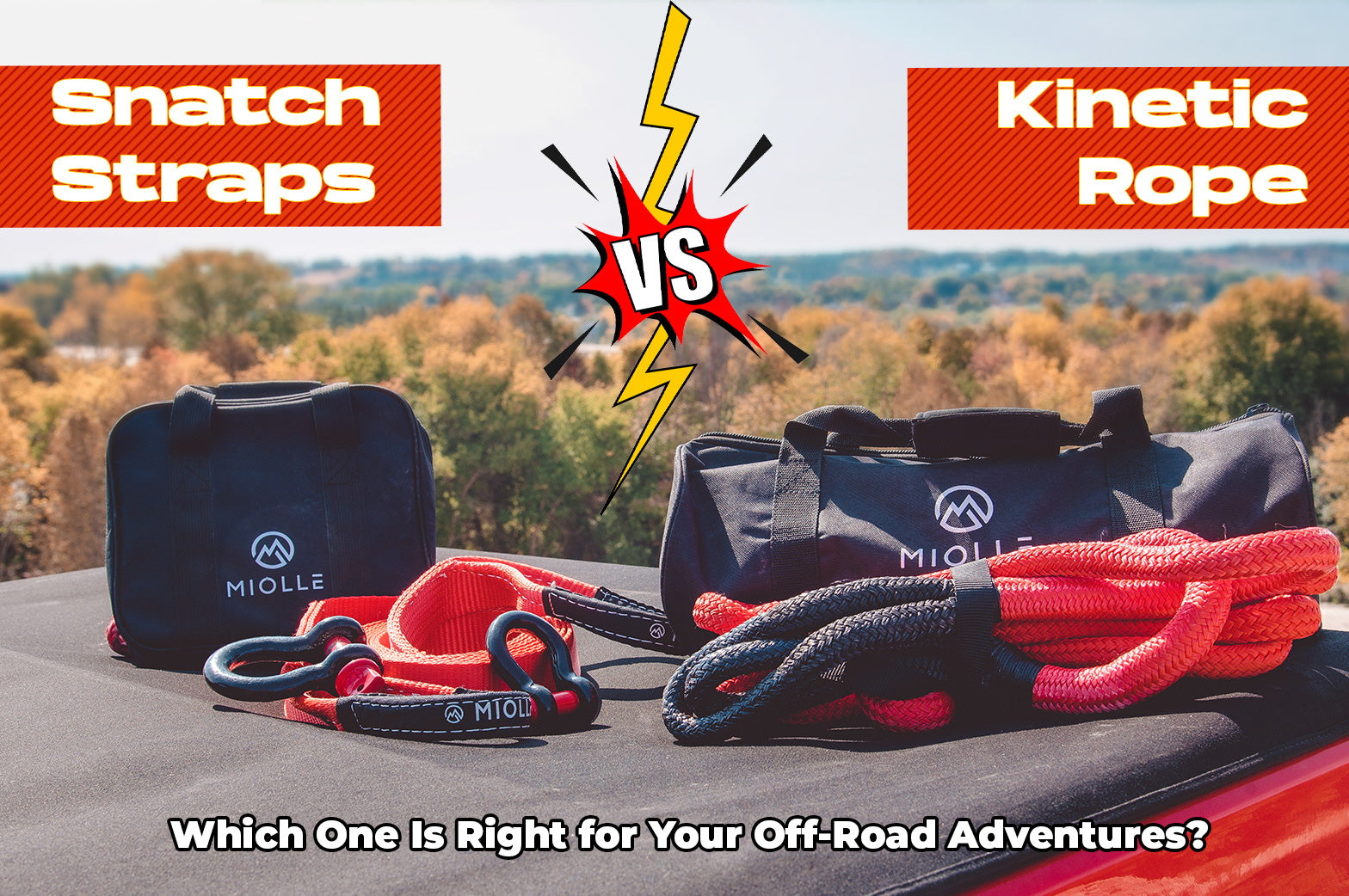 Rope vs Snatch Strap Best for OffRoad? Miolle