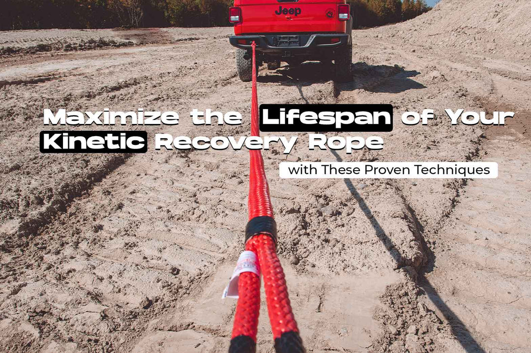 Red Kinetic Rope Maximize Kinetic Recovery Rope Lifespan Tips | Miolle