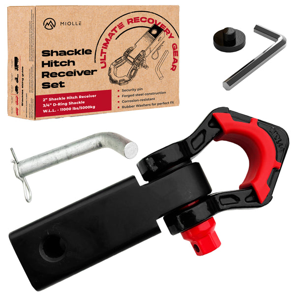 Miolle Shackle Hitch Receiver (Fits 2" Receivers)